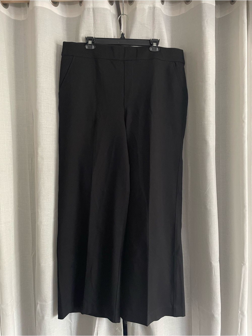 Gloria Vanderbilt Black Wide-Leg Women's Pants